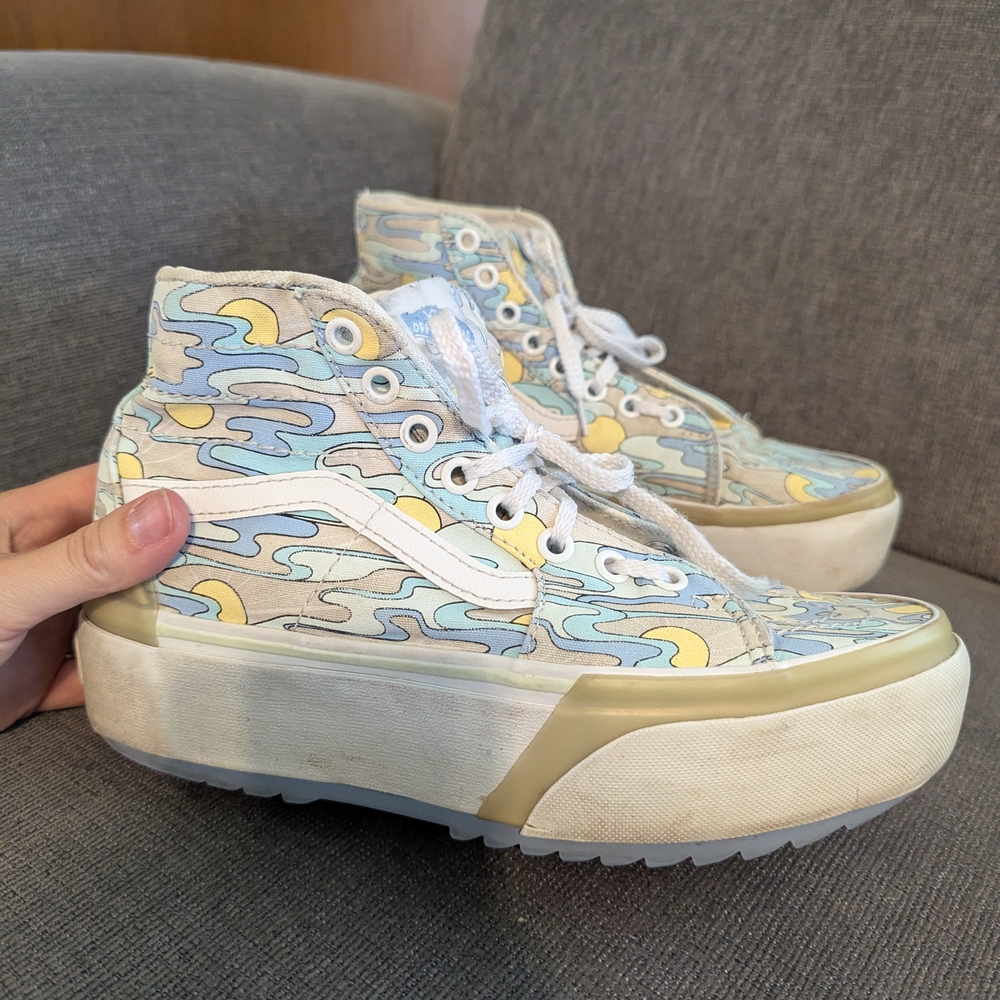 Vans Multicolor Platform Sneakers